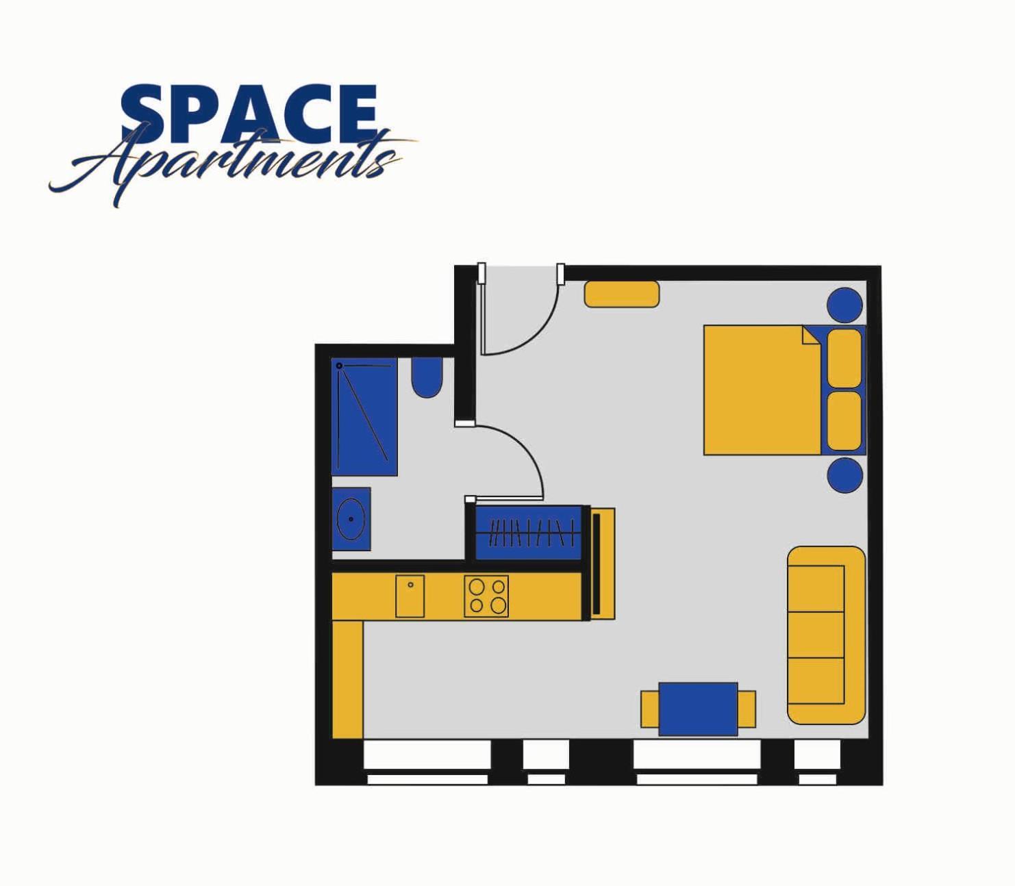 Space Apartments Old Town Щецин Экстерьер фото